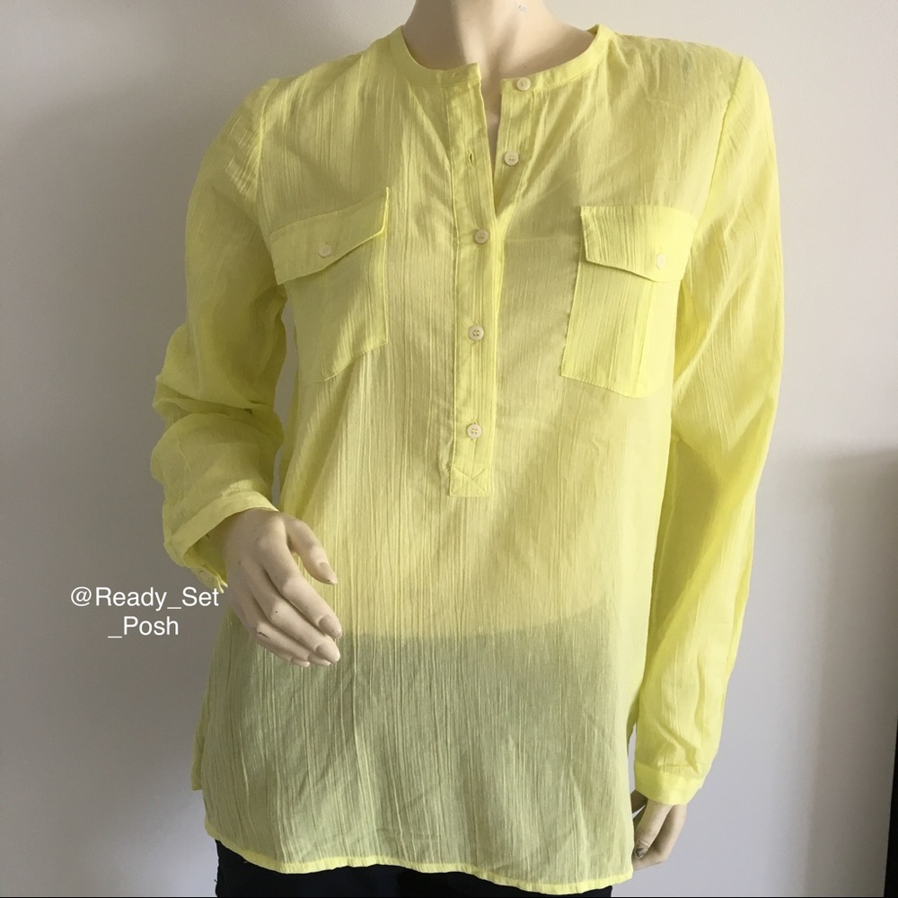 🔴 c wonder long sleeve tunic with pockets